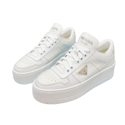 White PDA Sneakers